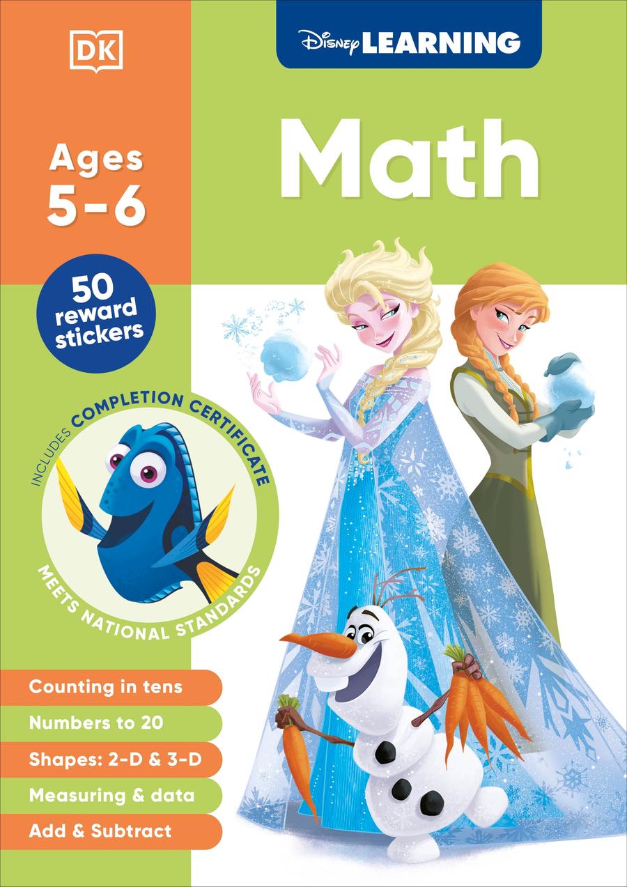 Disney Learning Math-Children’s / Teenage general interest: Science and technology-買書書 BuyBookBook