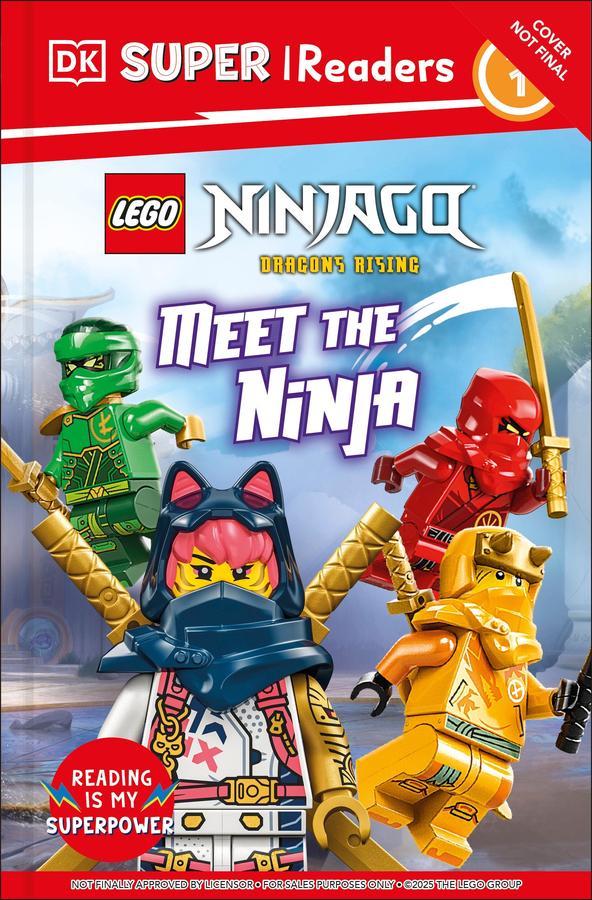 DK Super Readers Level 1 LEGO Ninjago-Children’s / Teenage fiction: General and modern fiction-買書書 BuyBookBook